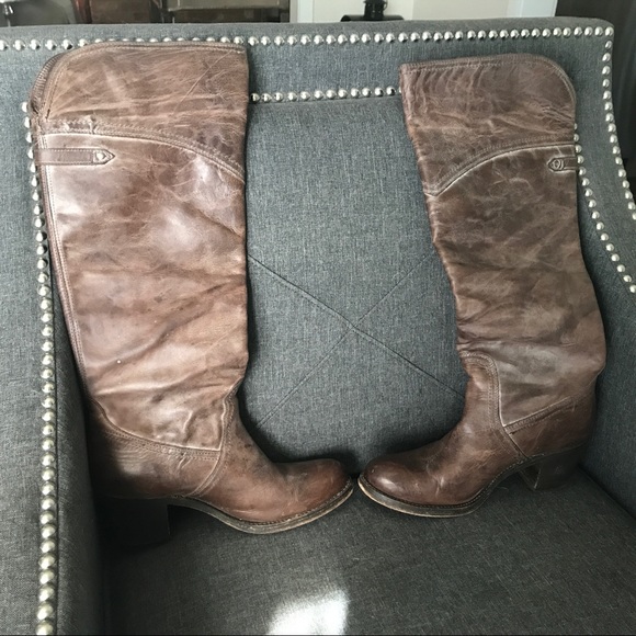 Frye Women's Jane Tall Cuff Boot - Picture 5 of 7